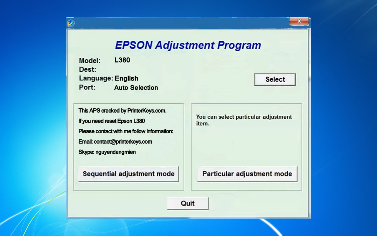 epson l1300 adjustment program download